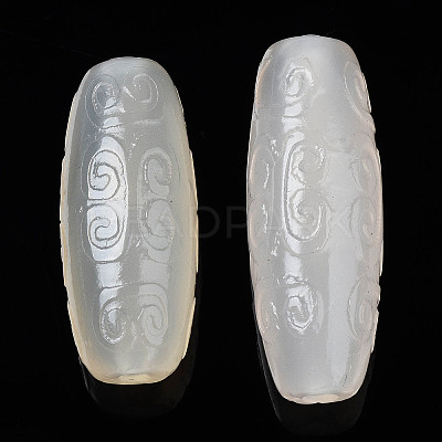 Natural Grey Agate Beads G-S359-340A-1