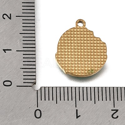 304 Stainless Steel Enamel Pendants SA-CBAA2E4-06A-G-1