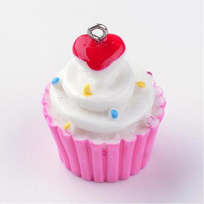 Resin Pendants RESI-R187-10-1