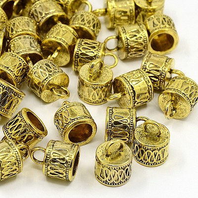 Tibetan Style Cord Ends LS-GLF10311Y-1