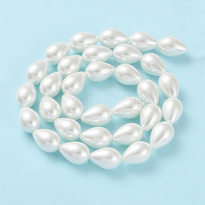 Glass Pearl teardrop X-HY-O001-A-02-1