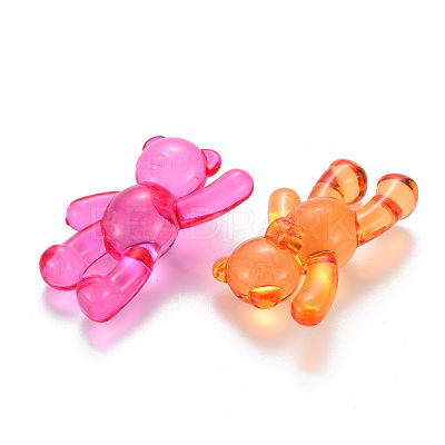 Transparent Acrylic Beads MACR-S373-01B-1