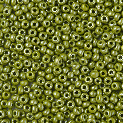 8/0 Czech Opaque Glass Seed Beads SEED-N004-003A-07-1