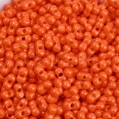 Baking Paint Glass Seed Beads SEED-K010-A10-1