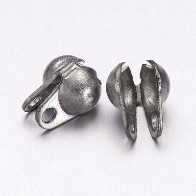 Tarnish Resistant 304 Stainless Steel Bead Tips X1-STAS-Q001-1-1
