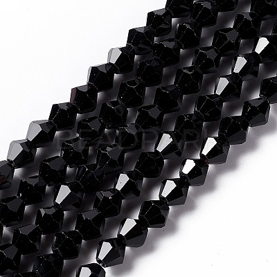 Imitation Austrian Crystal 5301 Bicone Beads GLAA-S026-6mm-10-1