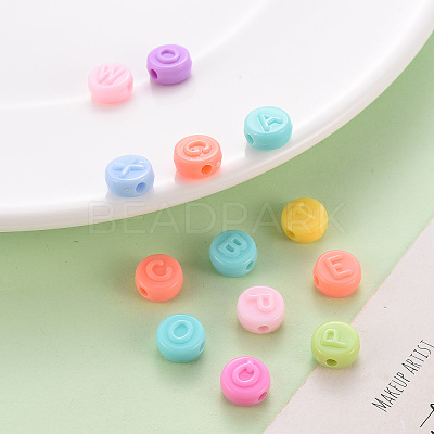 Opaque Acrylic Beads X-MACR-S373-28A-1