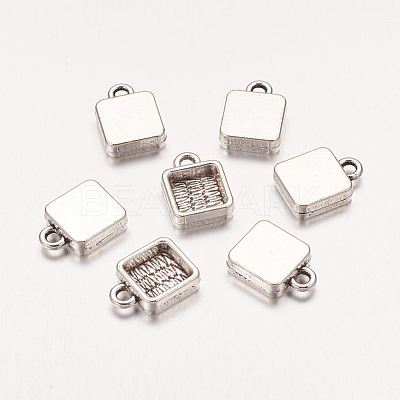 Metal Alloy Pendant Cabochon Settings X-PALLOY-AD-77565-AS-1