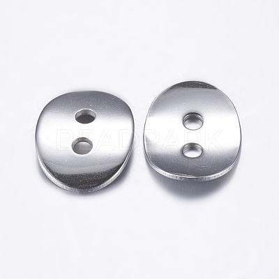 Tarnish Resistant 304 Stainless Steel Buttons X-STAS-L198-04P-1