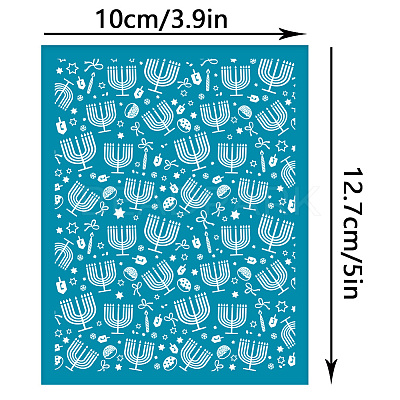 Silk Screen Printing Stencil DIY-WH0341-389-1