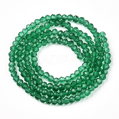 Glass Beads Strands X-EGLA-A034-T6mm-D18-1