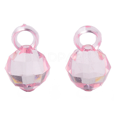 Transparent Acrylic Pendants MACR-S373-125-B01-1