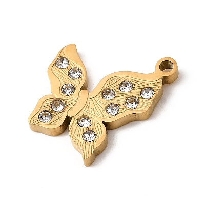 304 Stainless Steel Pendants STAS-K297-07G-1