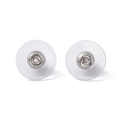 304 Stainless Steel Bullet Clutch Earring Backs STAS-I016-1