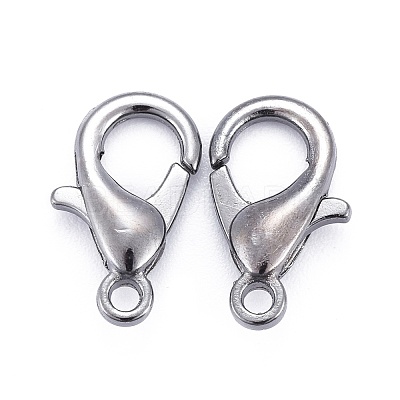 Zinc Alloy Lobster Claw Clasps E105-B-1