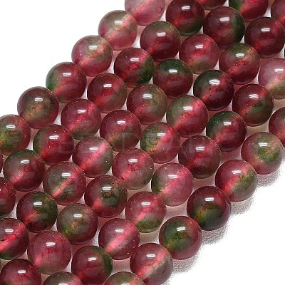 Natural Malaysia Jade Beads Strands G-B165-C03-6mm-1