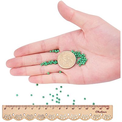 8/0 Round Glass Seed Beads SEED-PH0005-07-1
