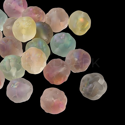 Frosted Transparent Resin Beads RESI-I340-02-1