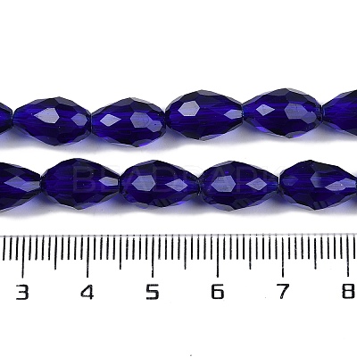 Transparent Glass Beads Strands EGLA-N013-T4mm-D07-1