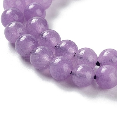 Dyed Natural Malaysia Jade Beads Strands G-G021-02A-05-1