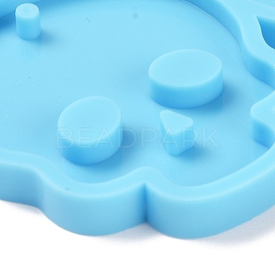 DIY Skull Pendants Silicone Molds DIY-D060-23-1