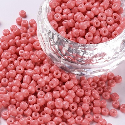 Baking Paint Glass Seed Beads SEED-US0003-3mm-K16-1