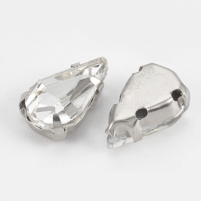 Sew on Rhinestone RGLA-T035-5x8mm-01-1