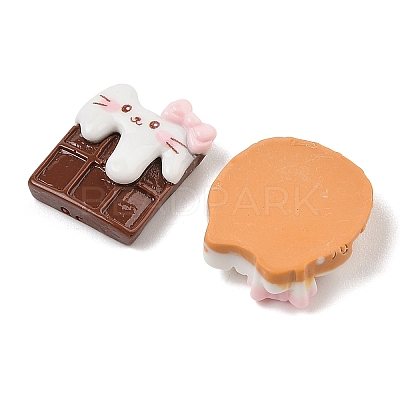 Opaque Cartoon Resin Cabochons X-CRES-R456-12A-1