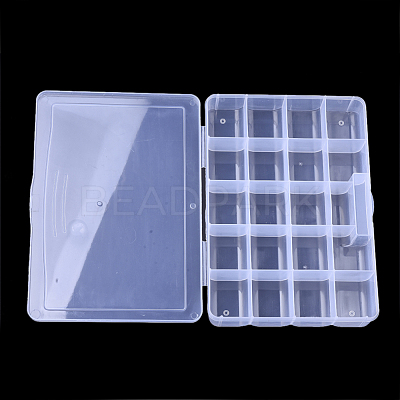 Plastic Bead Storage Containers CON-Q031-04B-1