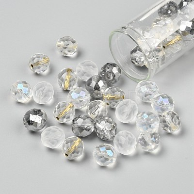Fire-Polished Czech Glass Beads LAMP-O017-151-WM10-1