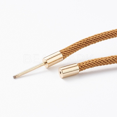 Braided Nylon Cord Bracelet Making MAK-A017-D02-11G-1