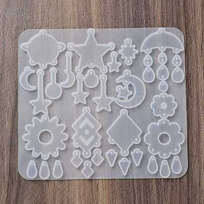 Earrings Pendants DIY Silicone Mold X1-DIY-Q033-07B-1