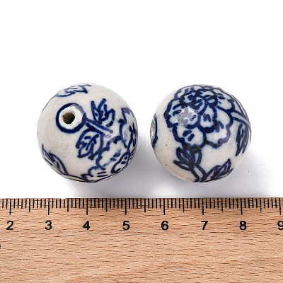 Handmade Porcelain Beads X1-PORC-I027-19D-1