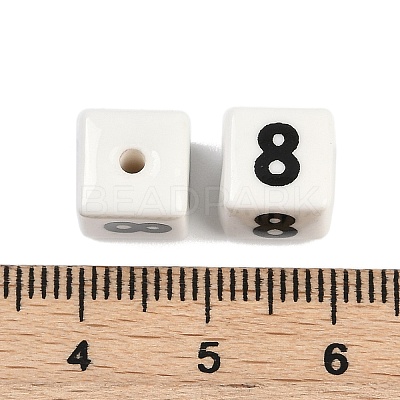 Handmade Porcelain Beads X1-PORC-R003-07-08-1