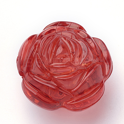 Transparent Acrylic Beads TACR-T002-20-1