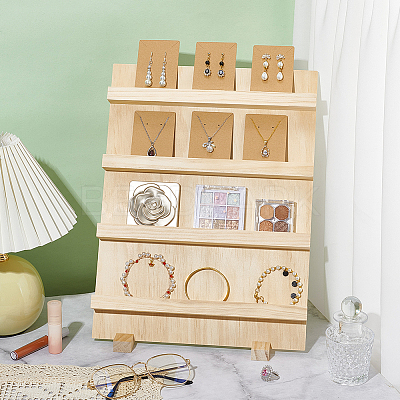 Wood Display Risers ODIS-WH0038-146B-1