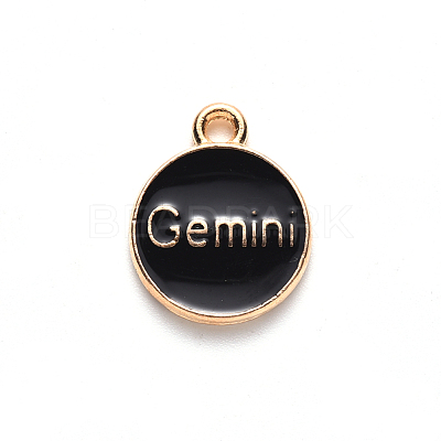 Alloy Enamel Pendants ENAM-S124-01A-08I-1