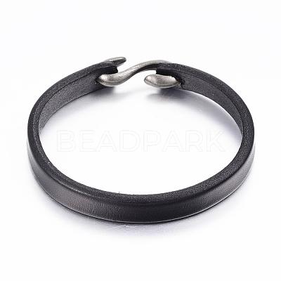 Cowhide Leather Bracelets BJEW-G575-09C-1