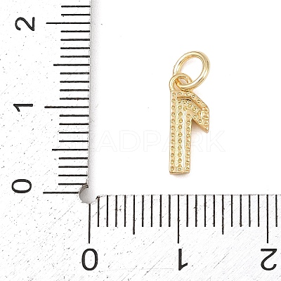 Brass Charms KK-G544-10G-1