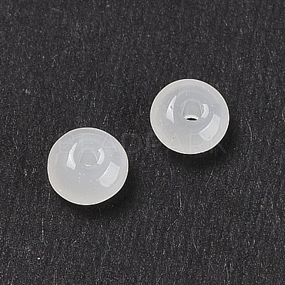 Imitation Jade Glass Seed Beads SEED-Q038-01C-1