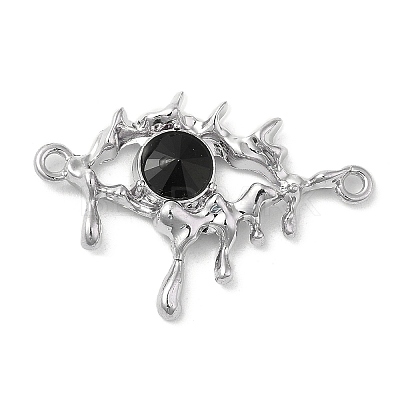 Alloy Jet Rhinestone Pendants LS-PALLOY-P294-01P-02-1