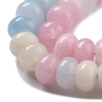 2 Strands Natural White Jade Beads Strands G-PA0001-23E-1