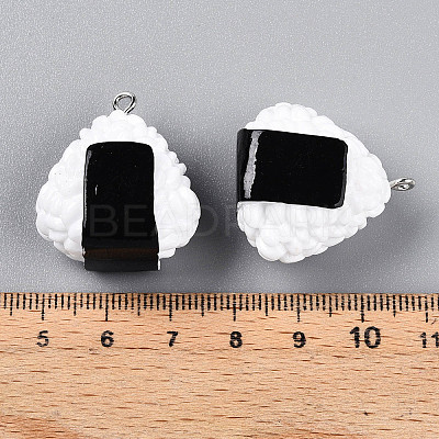 Resin Pendants X-RESI-T028-22-1