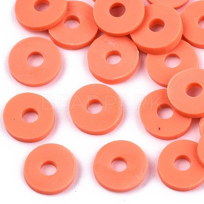 Handmade Polymer Clay Beads LS-CLAY-Q251-8.0mm-55-1