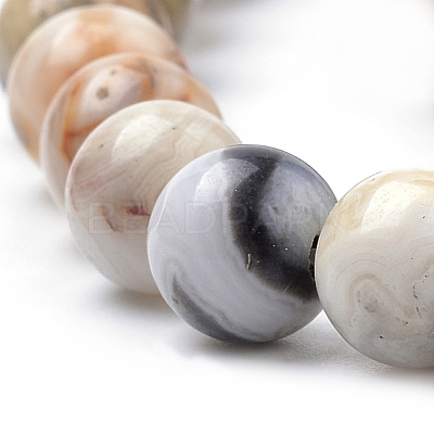 Natural Crazy Lace Agate Beads Strands G-S259-38-6mm-1
