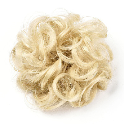 Synthetic Hair Bun Extensions OHAR-G006-A09-1
