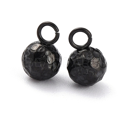 304 Stainless Steel Charms Ion Plating(IP) X-STAS-O147-03A-EB-1