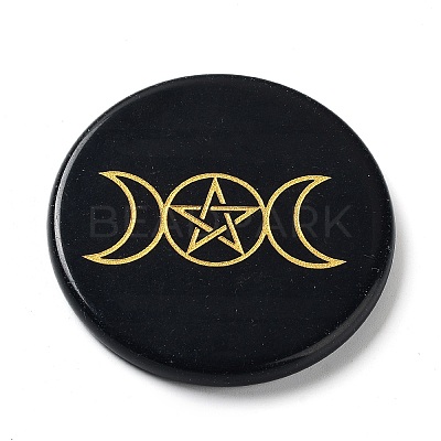 Natural Obsidian Display Decorations DJEW-P014-A05-1