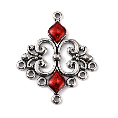 Alloy Enamel Chandelier Component Links LS-ENAM-EA9734Y-2-1