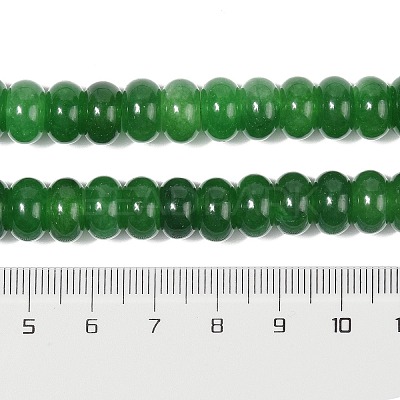 Dyed Natural White Jade Beads Strands G-G107-A09-01-1